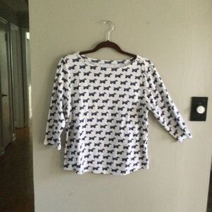 Charter Club “Scottie Terrier” Tee